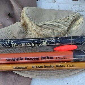 Black Widow and Crappie Buster Fishing Rods)3)